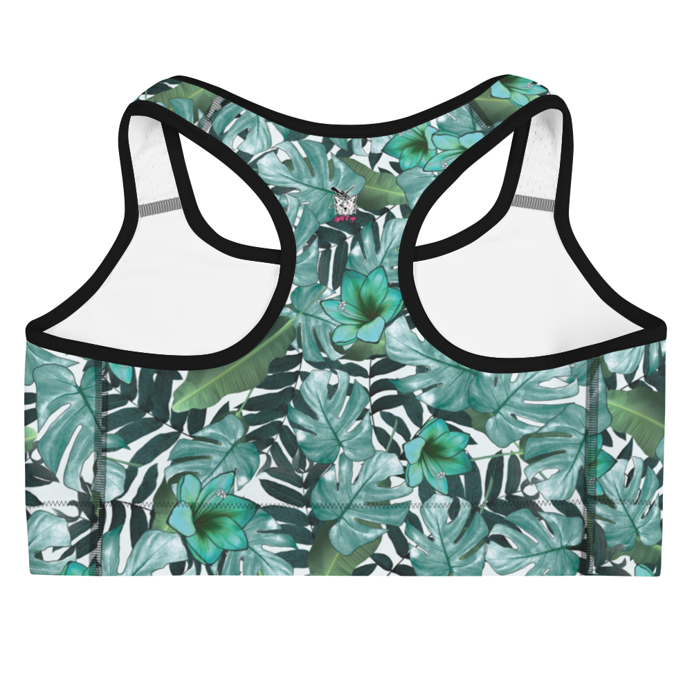 Floral Sports bra