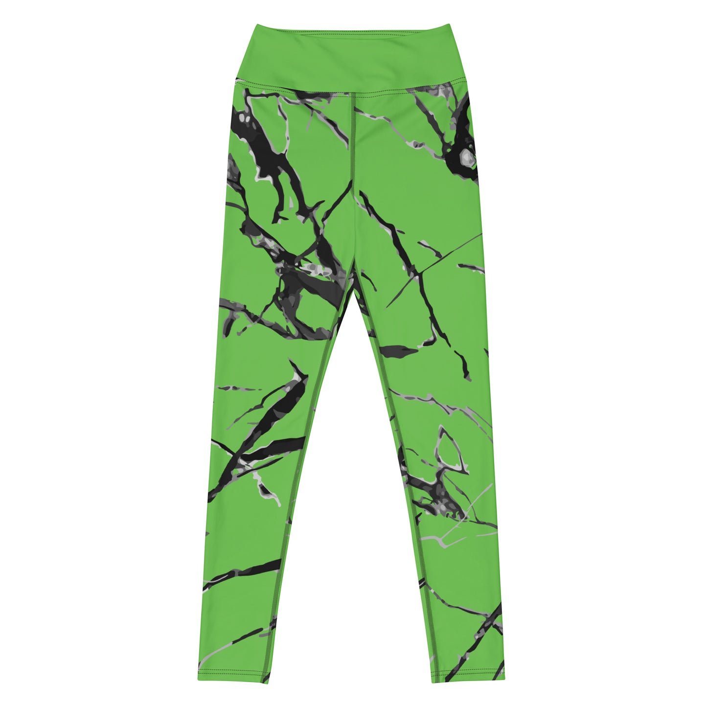 Green Marble Leggings