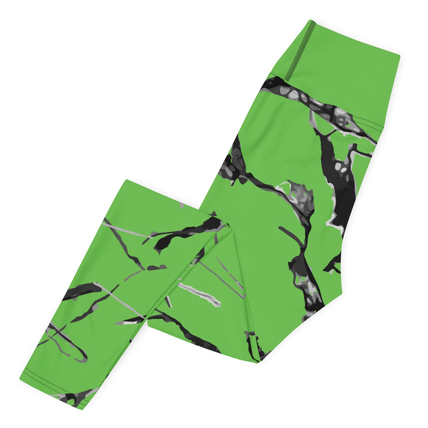 Green Marble Leggings