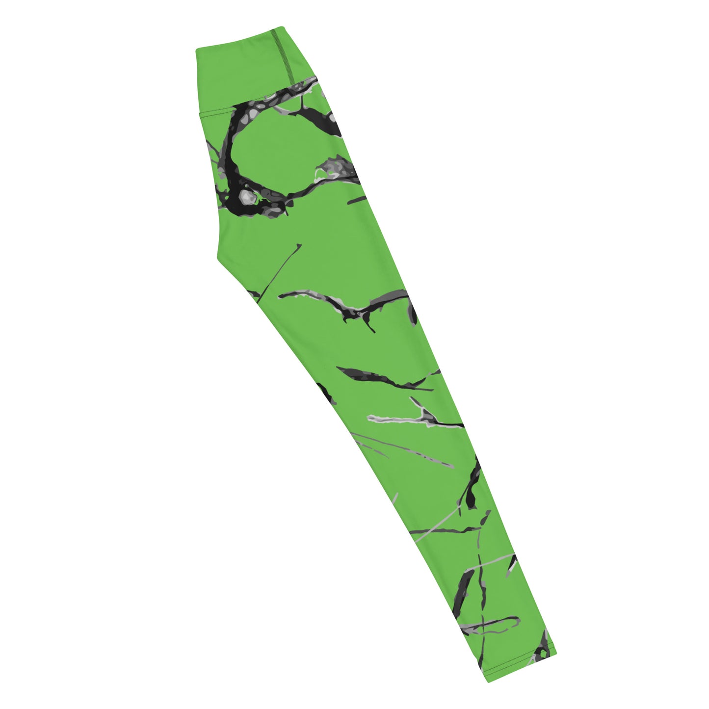 Green Marble Leggings