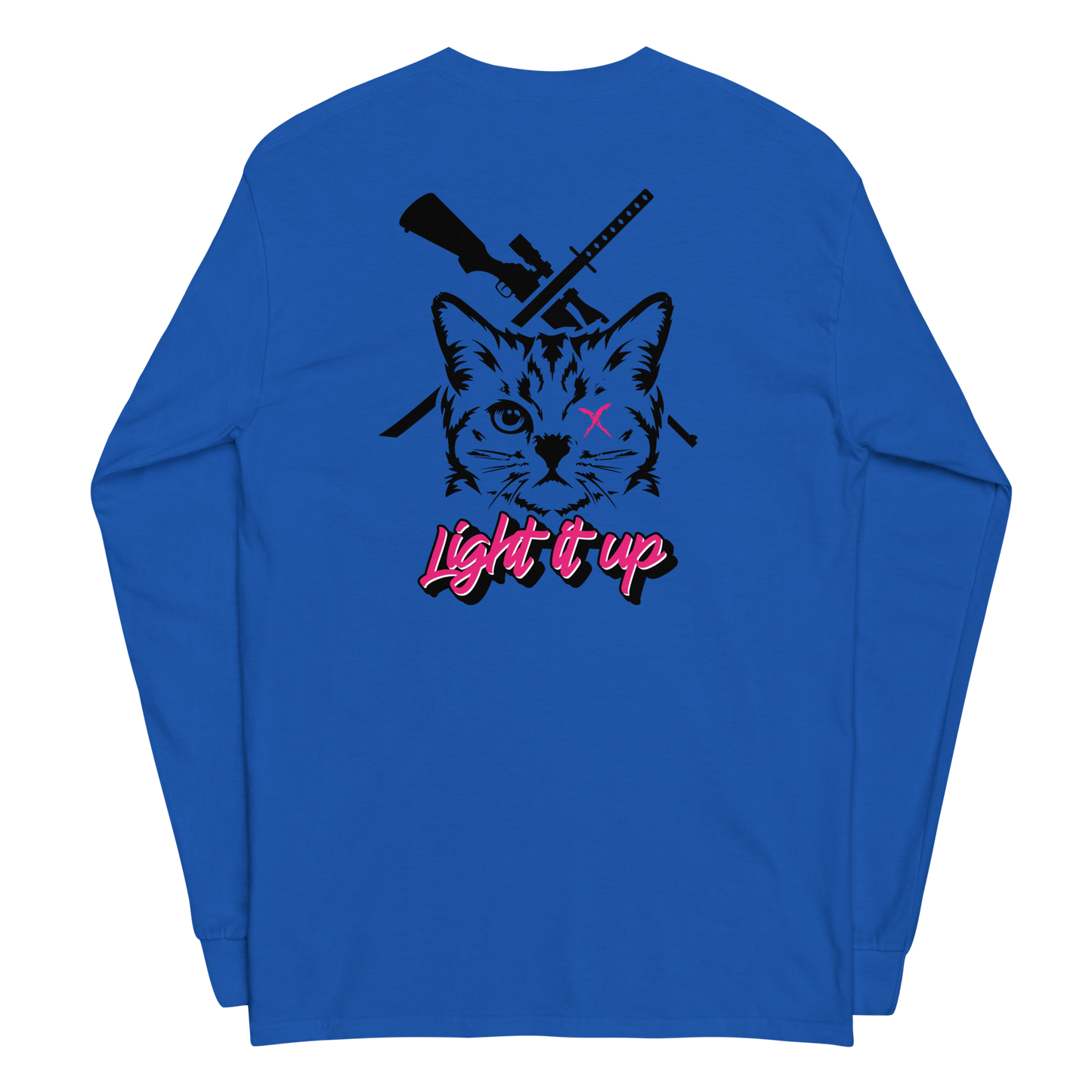 Men’s Long Sleeve Shirt With Transparent Background