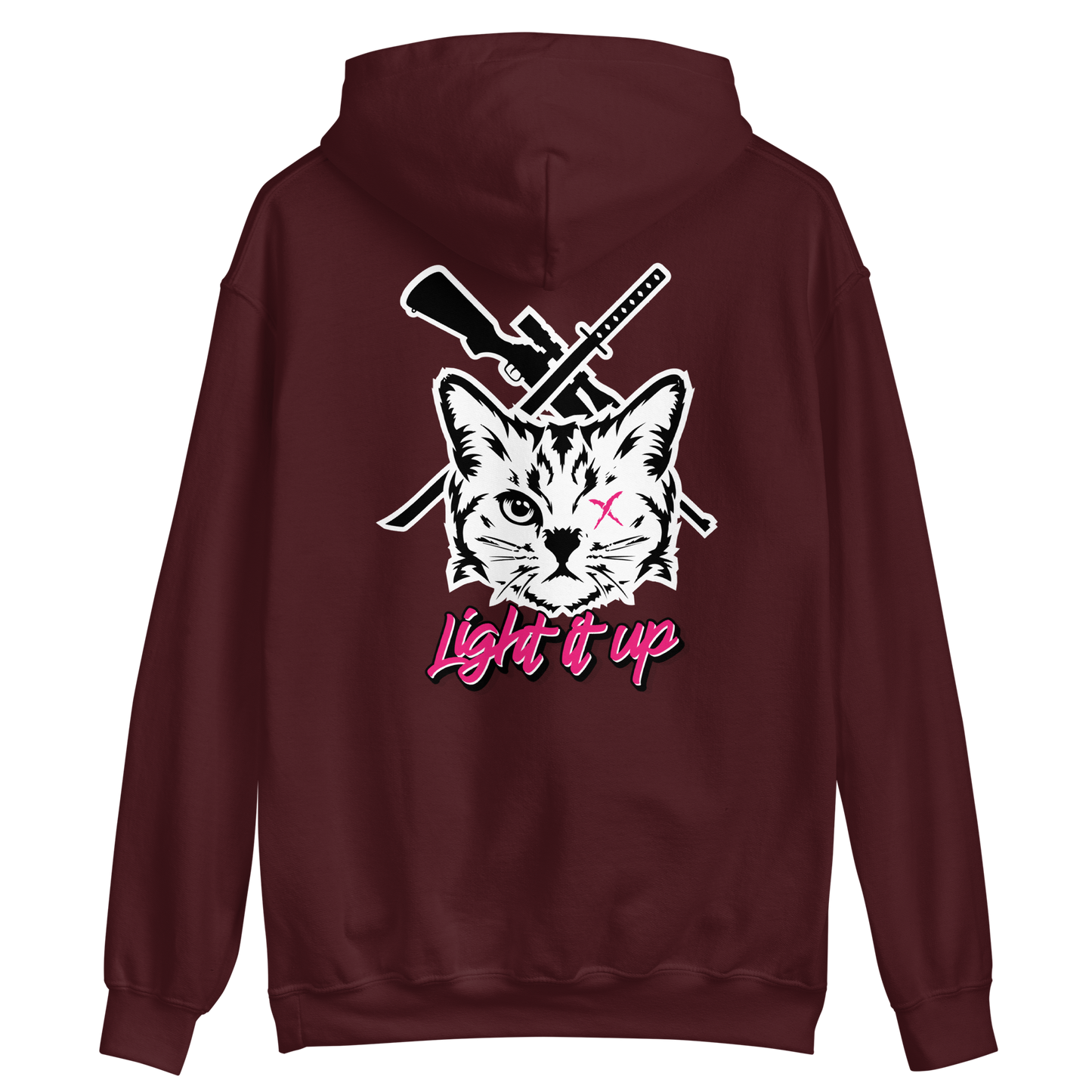 Unisex Hoodie with back Logo