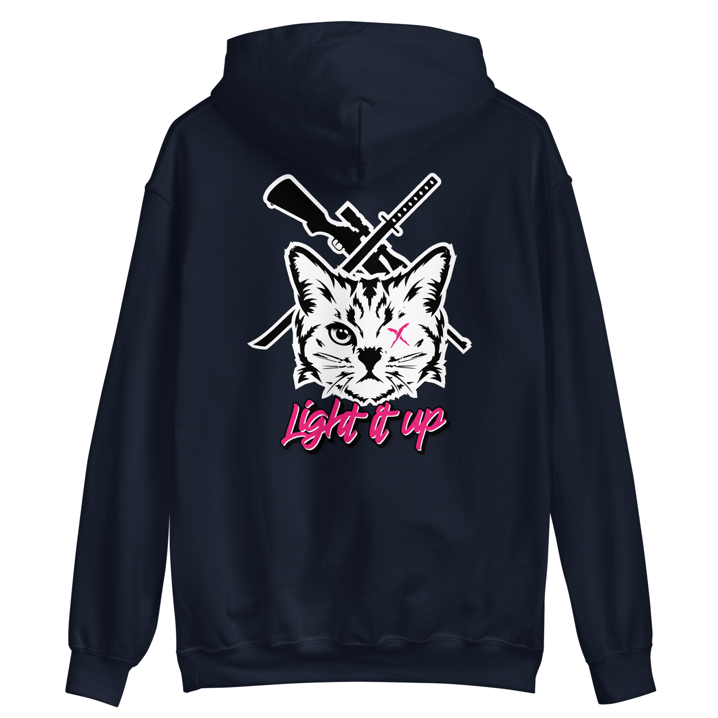 Unisex Hoodie with back Logo
