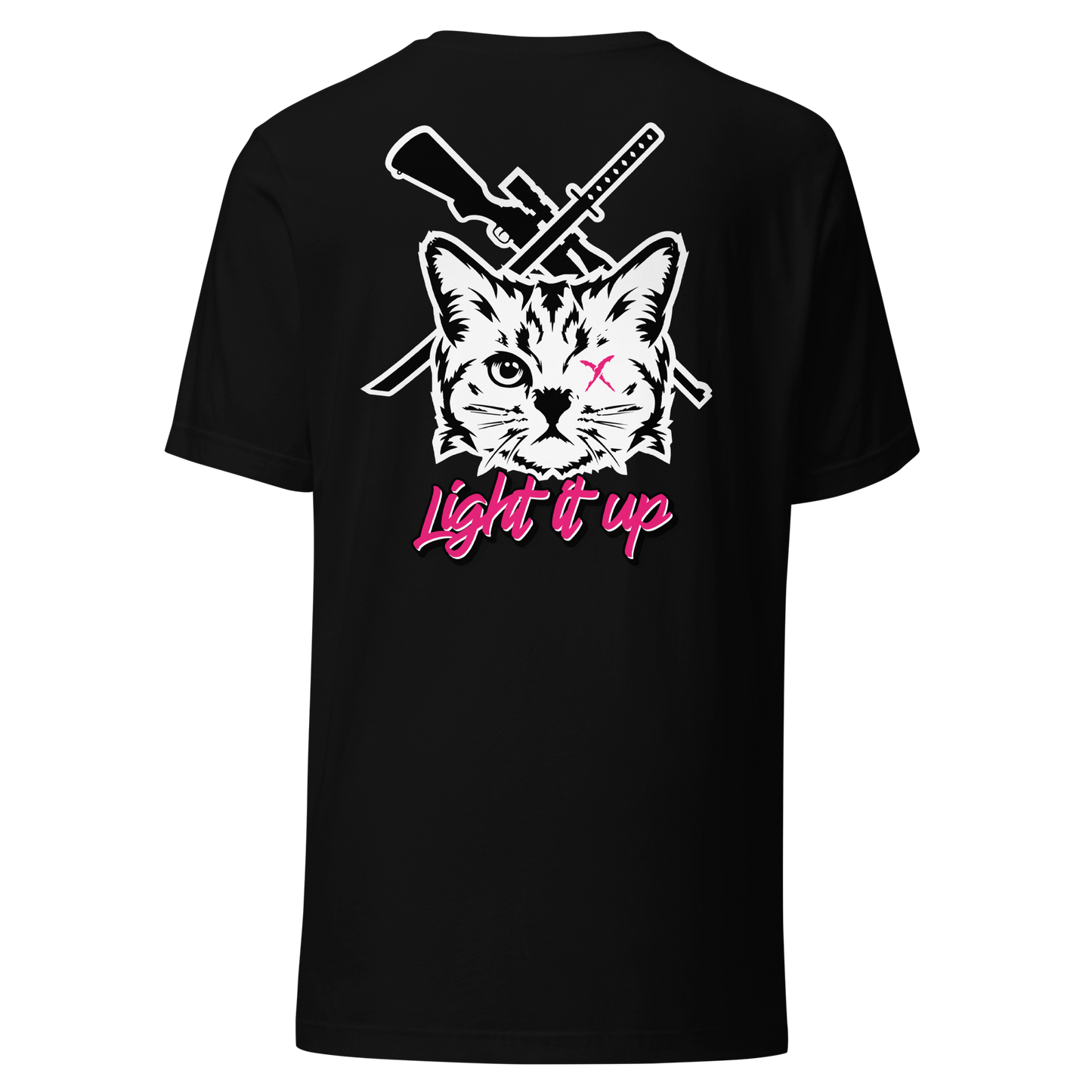 Unisex t-shirt with back Logo (Color Set 1)