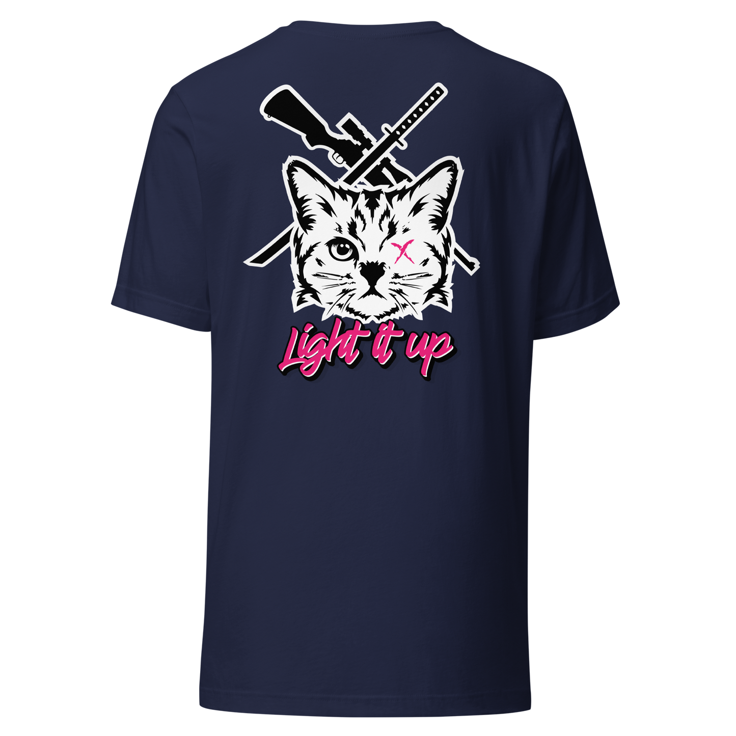 Unisex t-shirt with back Logo (Color Set 1)