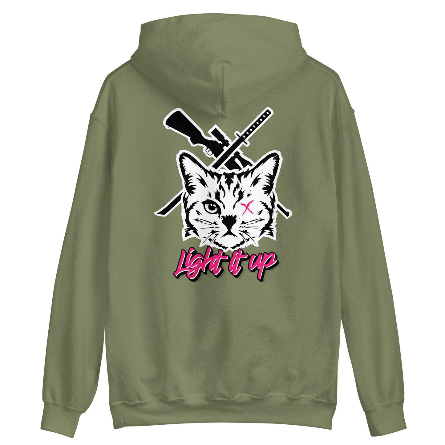 Unisex Hoodie with back Logo