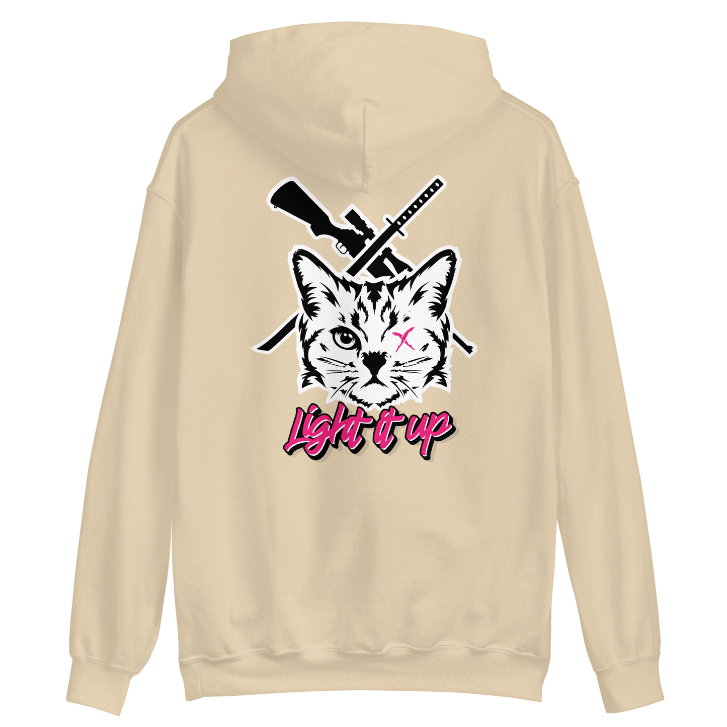 Unisex Hoodie with back Logo