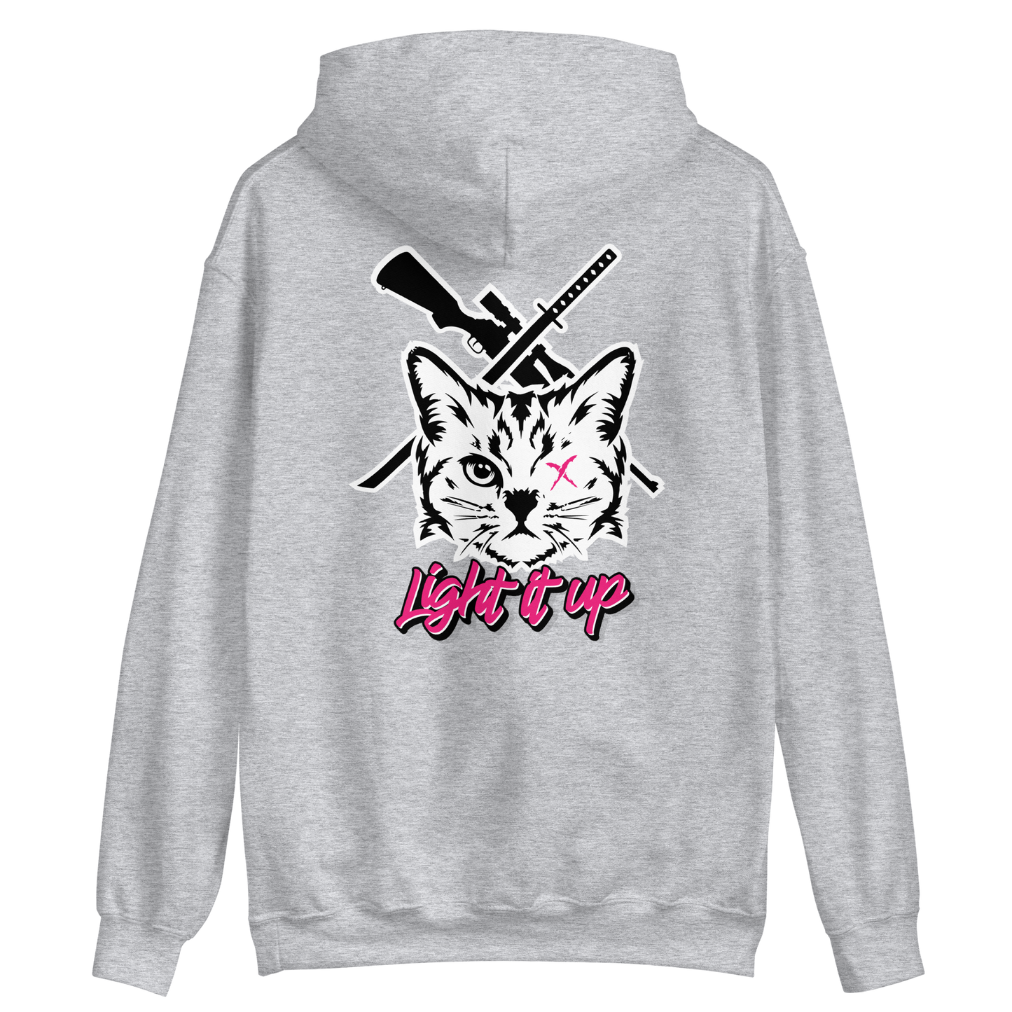 Unisex Hoodie with back Logo