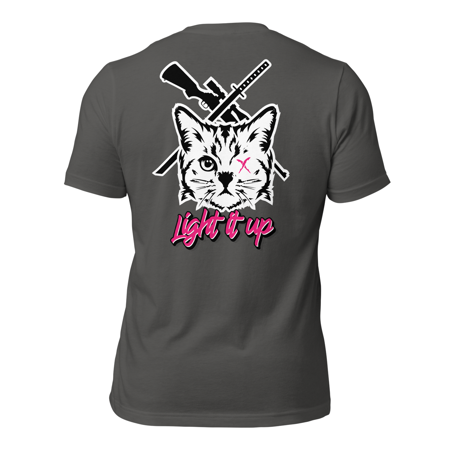 Unisex t-shirt with back Logo (Color Set 1)