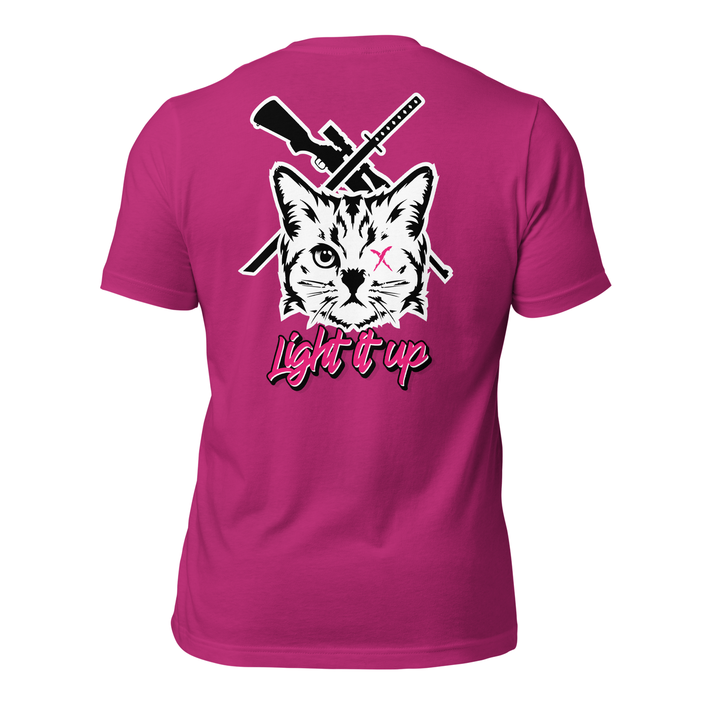 Unisex t-shirt with back Logo (Color Set 1)
