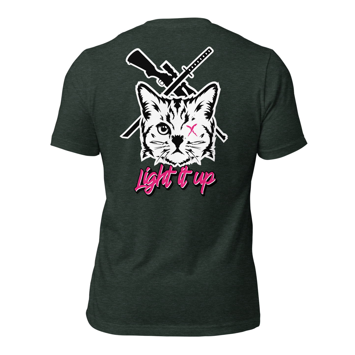Unisex t-shirt with back Logo (Color Set 1)