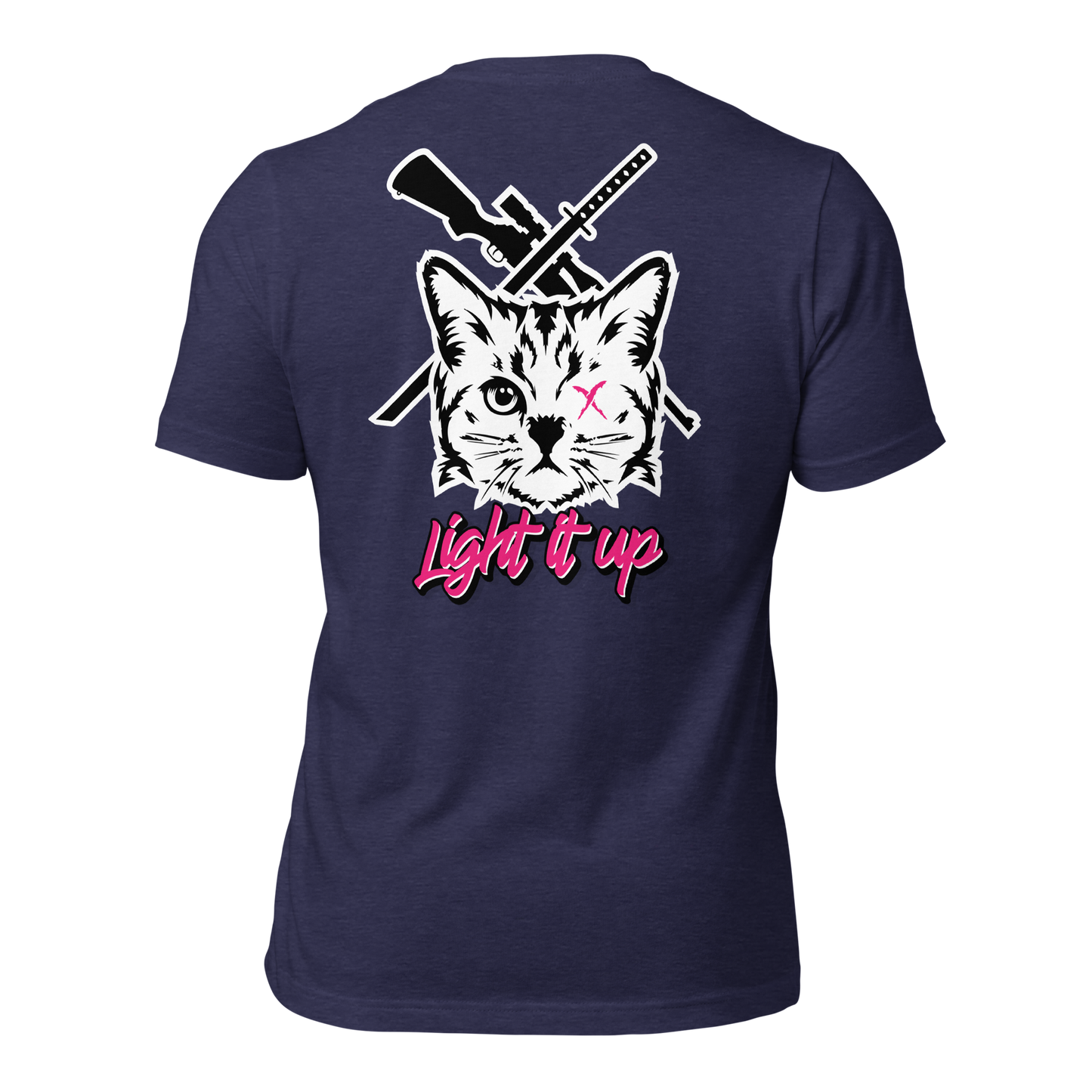 Unisex t-shirt with back Logo (Color Set 1)