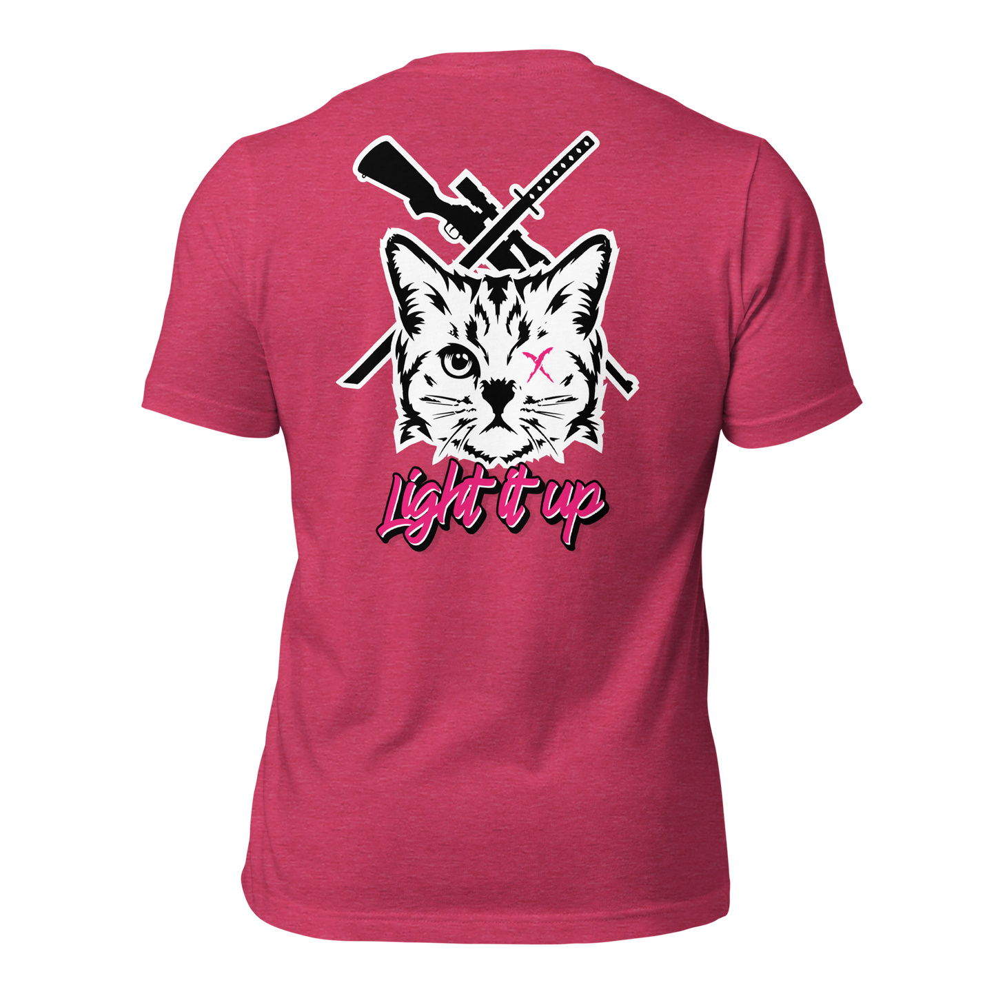 Unisex t-shirt with back Logo (Color Set 1)