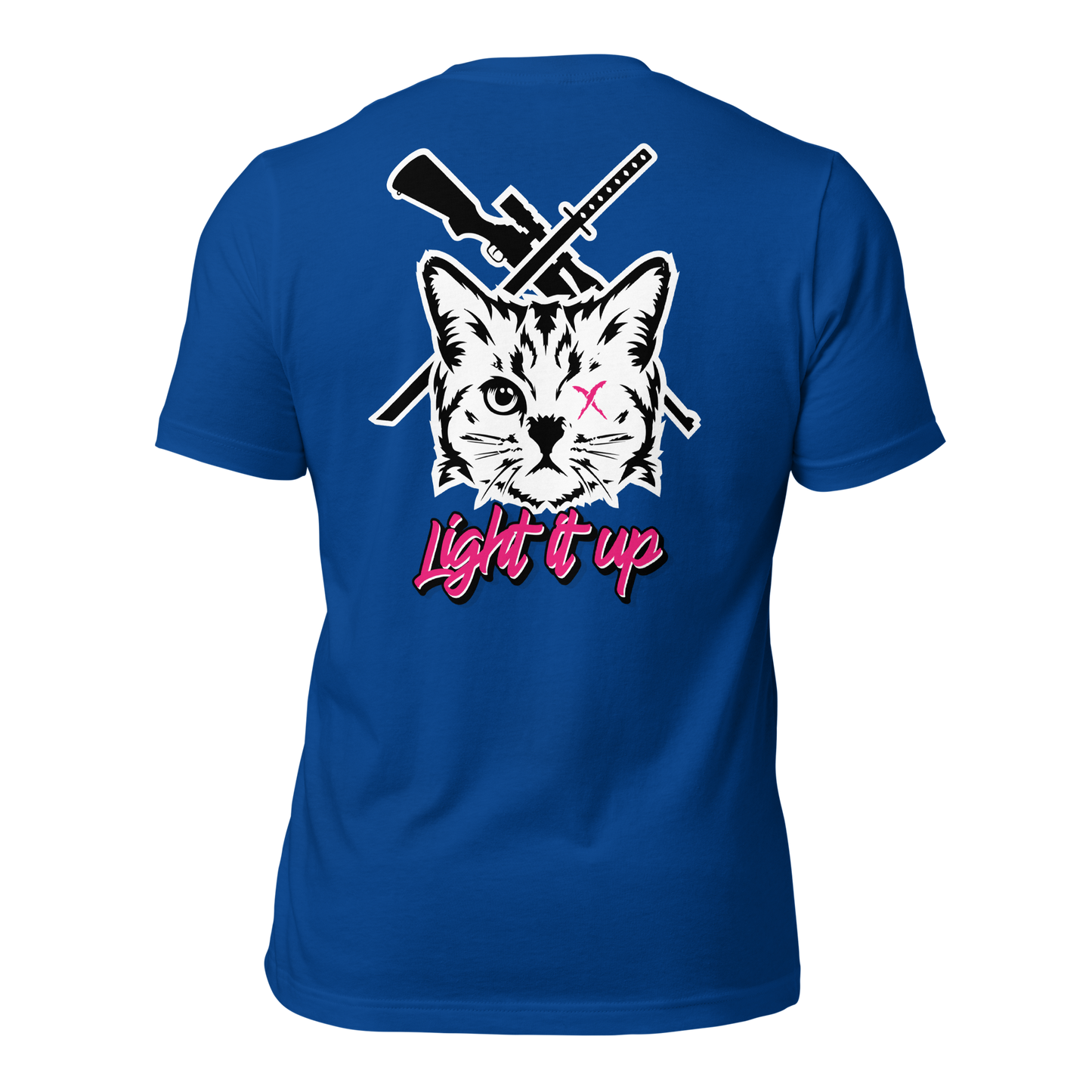 Unisex t-shirt with back Logo (Color Set 1)