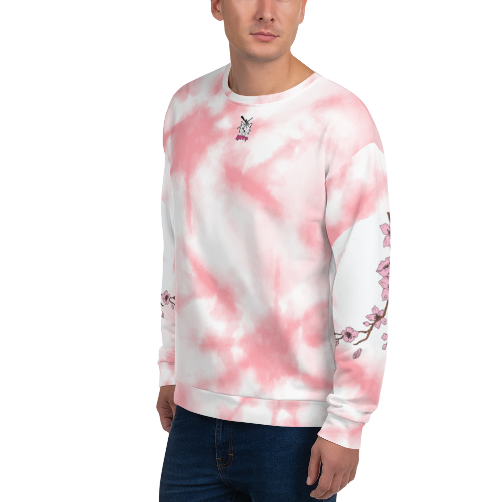 Pink Tie-dye Sakura Samurai