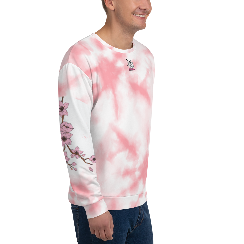 Pink Tie-dye Sakura Samurai