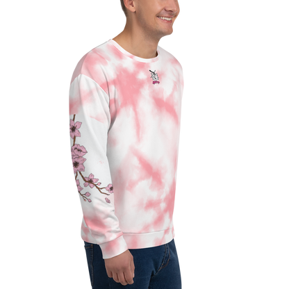 Pink Tie-dye Sakura Samurai